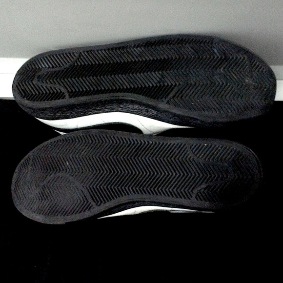 NIKE Blazer blk & wht raw canvas hi tops Mens 7 Narrow or Womens 8.5 - Picture 7 of 14